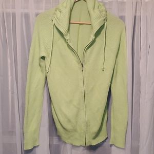 🤑Zip up sweater with neck warmer